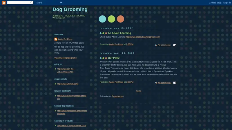Aprils Pet Grooming preview