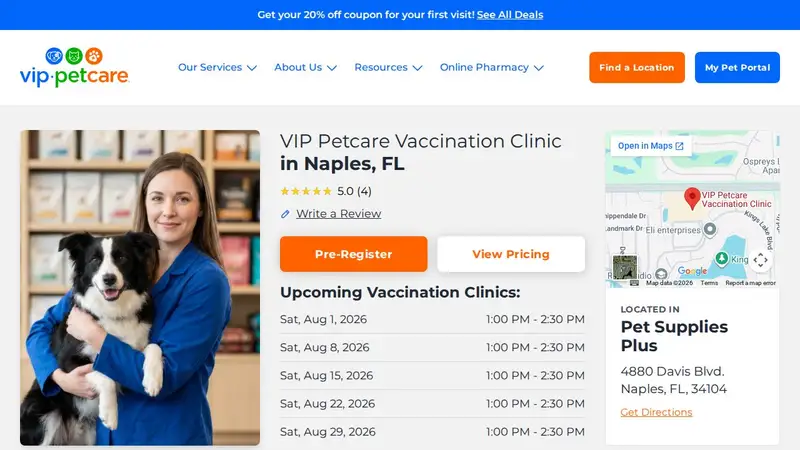 VIP Petcare Vaccination Clinic preview