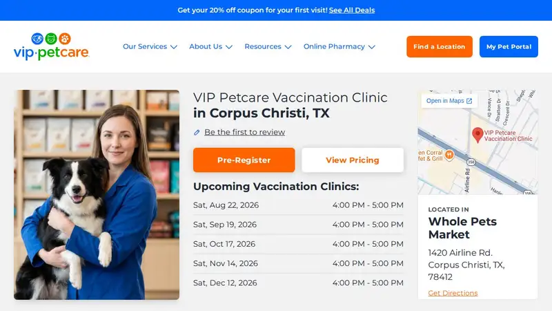 VIP Petcare Vaccination Clinic preview