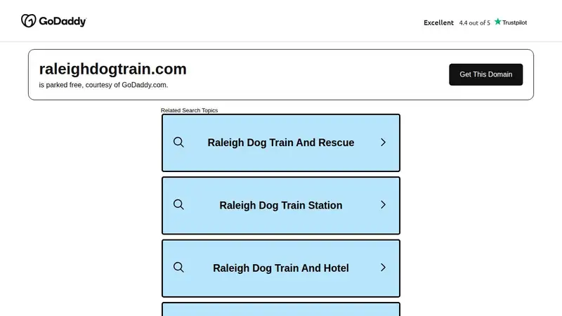 Raleigh Dog Training preview