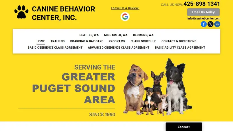 (Canine Behavior Center, Inc) Obedience Class in Seattle preview