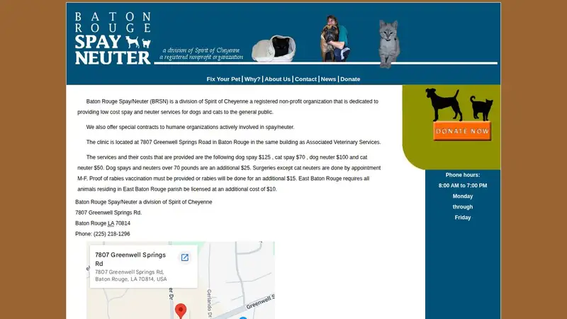 Baton Rouge Spay and Neuter preview
