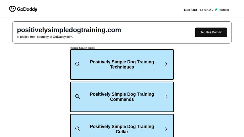 Positively Simple Dog Training preview