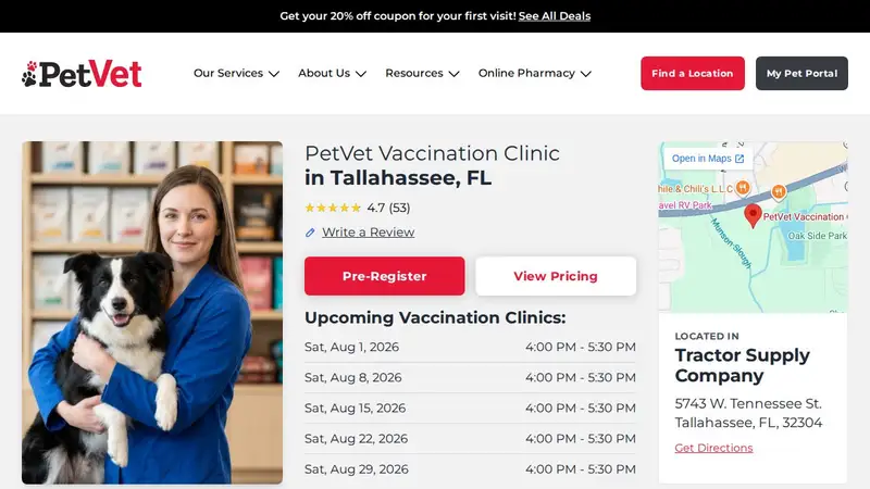 PetVet Vaccination Clinic preview