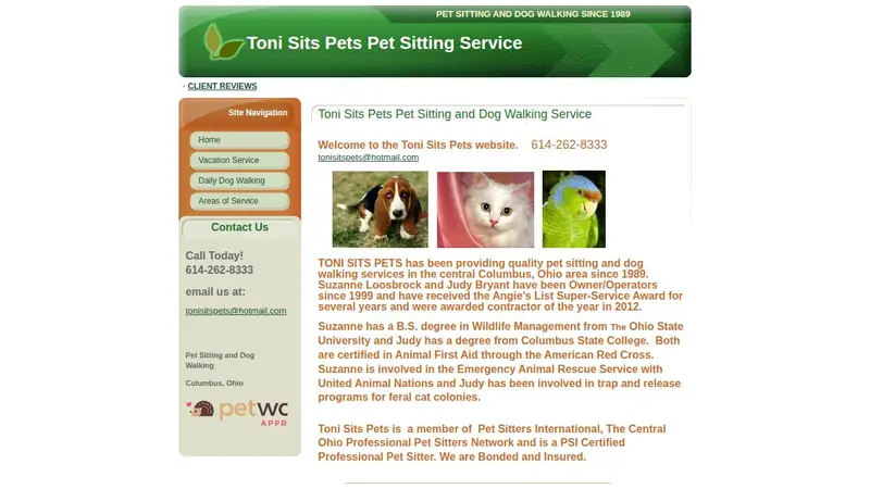 Toni Sits Pets preview