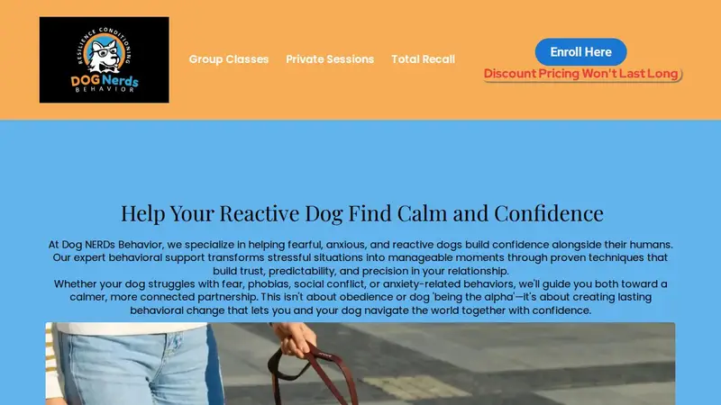 Dog NERDs Behavior : Nurturing Elevated Resilience in Dogs preview