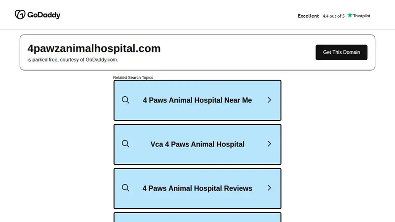 4 Paws Animal Hospital preview