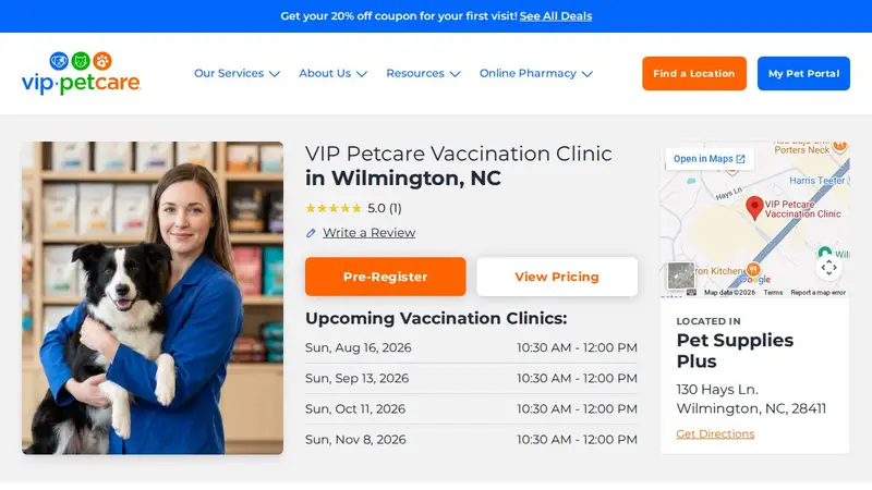 VIP Petcare Vaccination Clinic preview