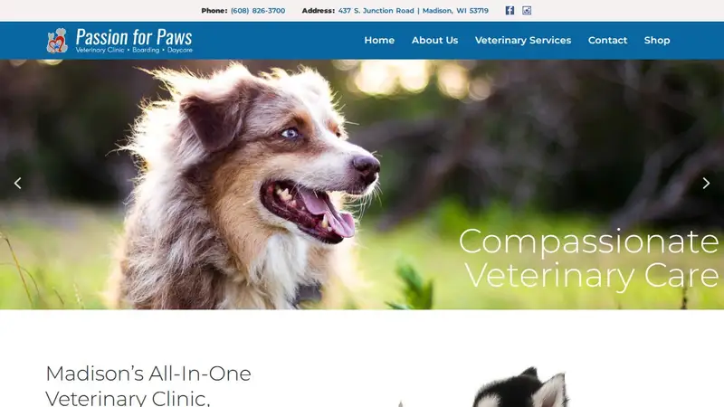 Passion for Paws Veterinary Clinic, Boarding and Daycare preview