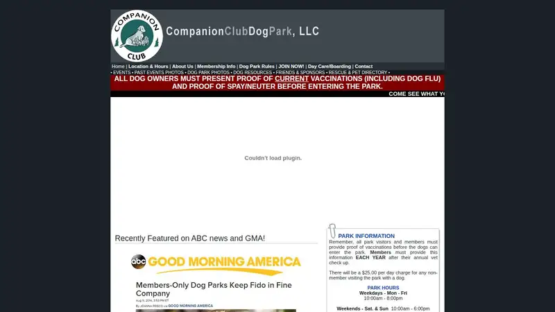 Companion Club Dog Park preview