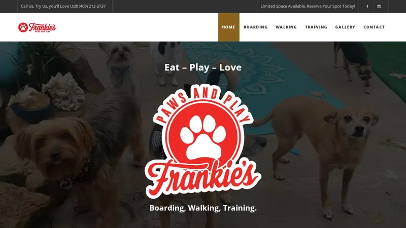 Frankies paws and play preview