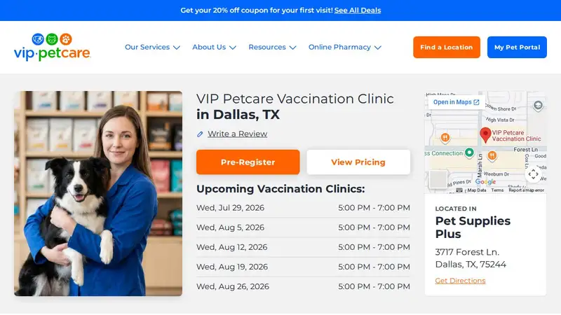 VIP Petcare Vaccination Clinic preview