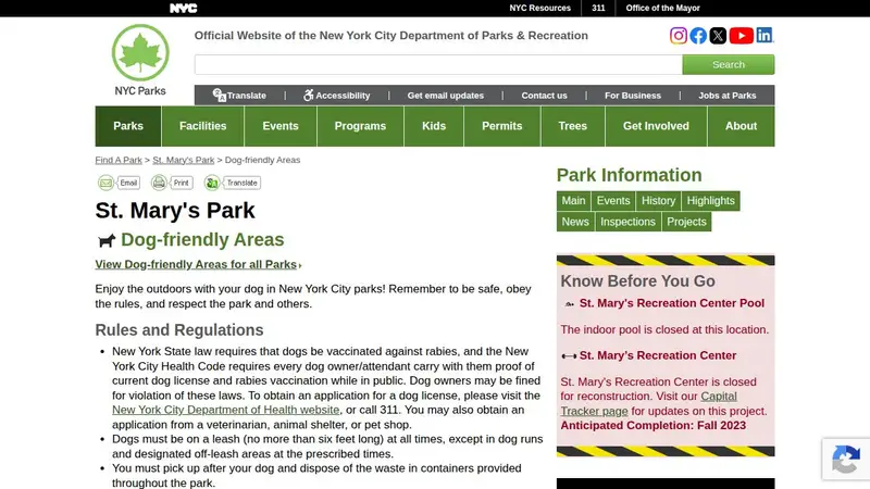 St. Mary's Dog Run preview