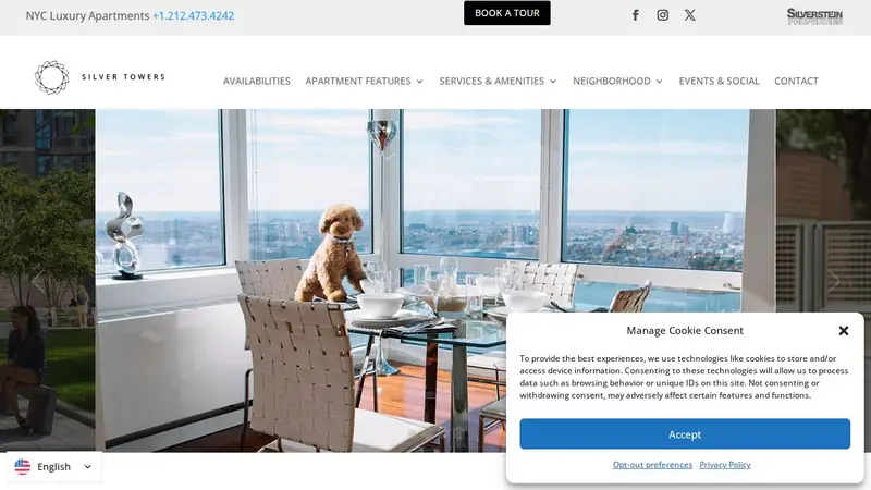 Silver Towers Dog Run preview