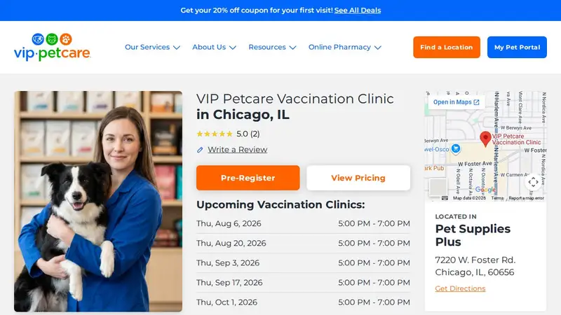 VIP Petcare Vaccination Clinic preview