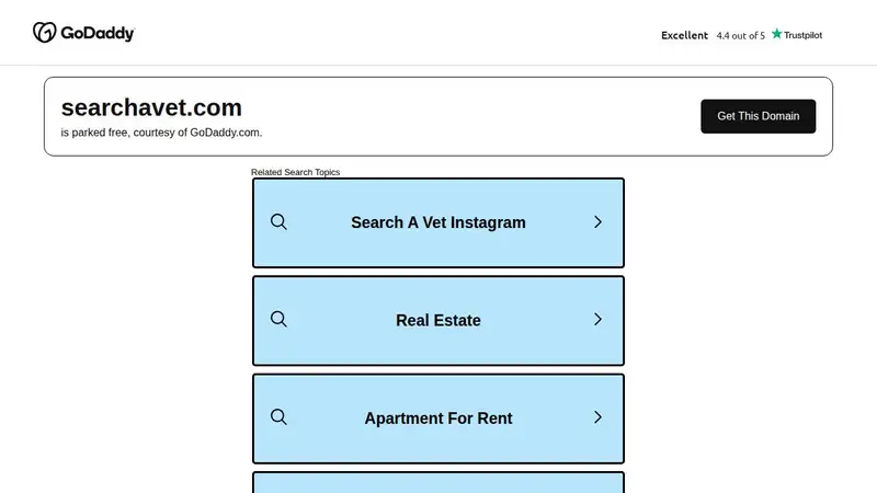 Search A Vet preview
