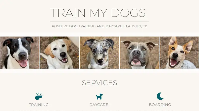 Train My Dogs Austin preview