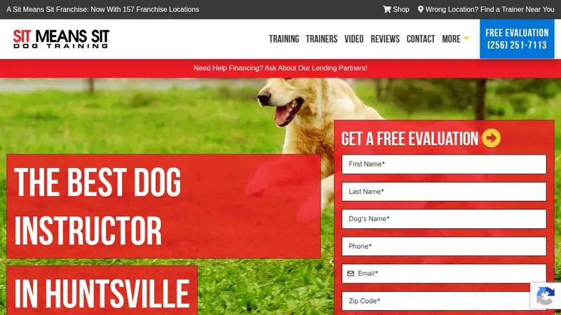 Sit Means Sit Dog Training North Alabama preview