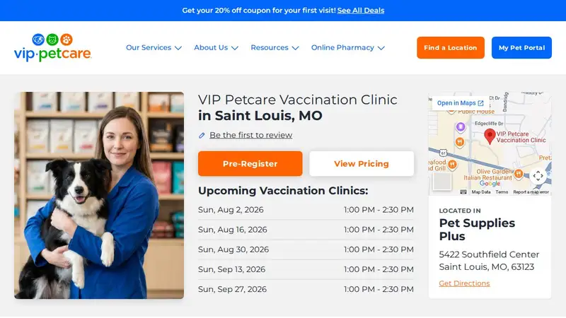 VIP Petcare Vaccination Clinic preview