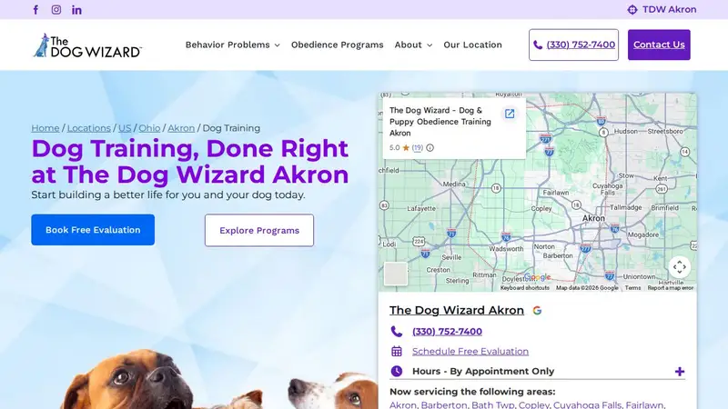 The Dog Wizard Akron preview