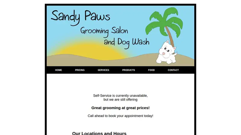 Sandy Paws Grooming & Dog Wash preview