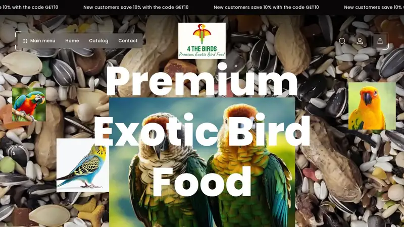 4 the Birds Premium Exotic Bird Food preview