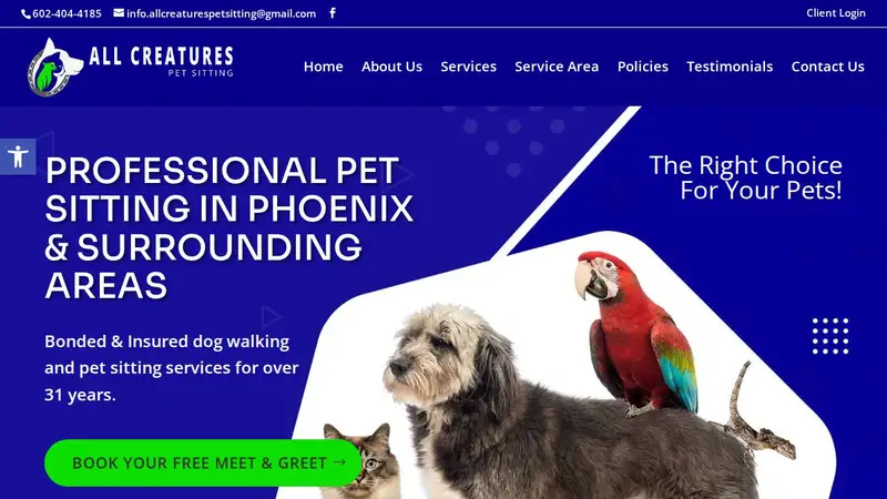 All Creatures Pet Sitting preview