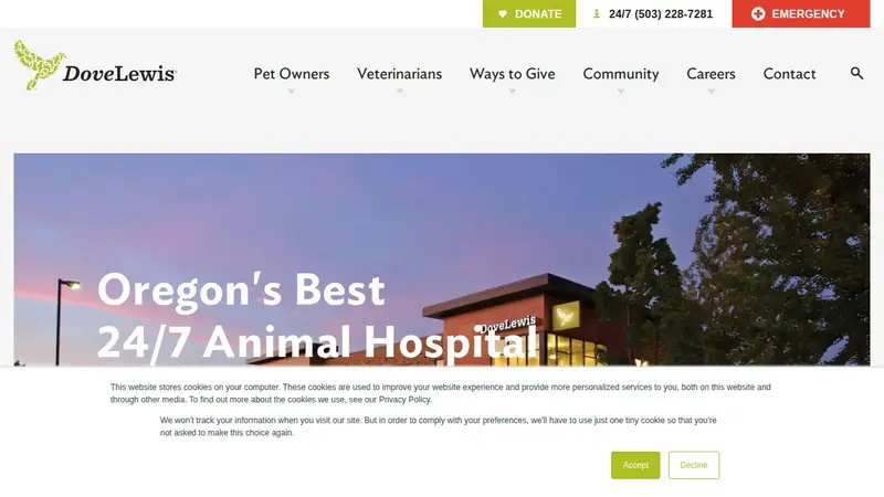 Dove Lewis Emergency Hospital preview