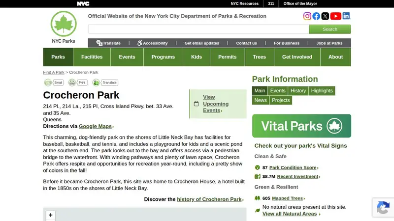 Crocheron Park preview