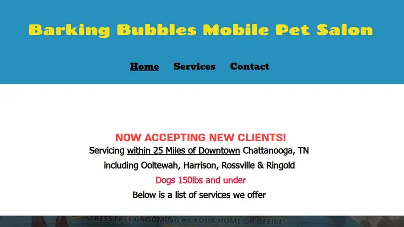 Barking Bubbles Mobile Pet Salon preview