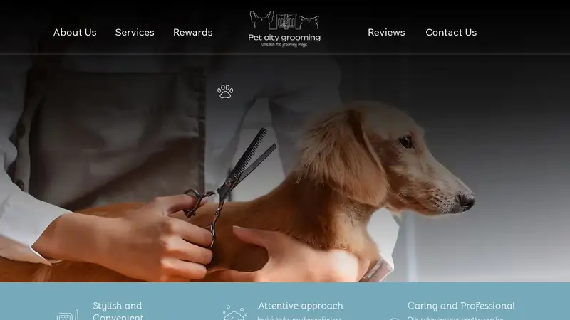 Pet city grooming preview