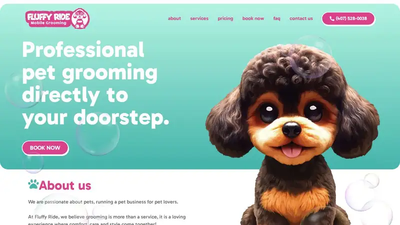 Fluffy Ride Mobile Grooming preview
