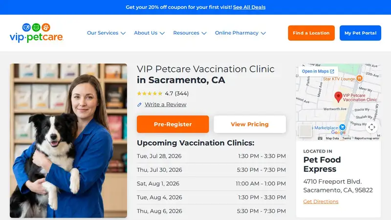 VIP Petcare Vaccination Clinic preview
