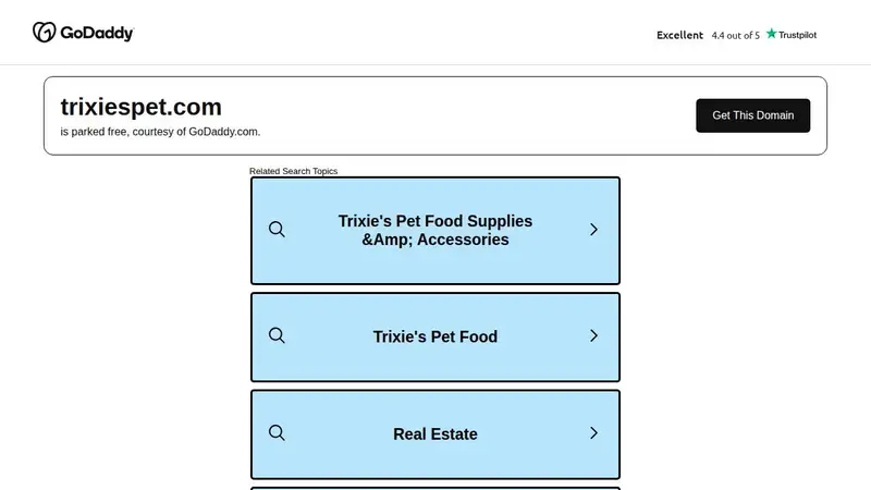 Trixie's Pet Food, Supplies and Accessories preview