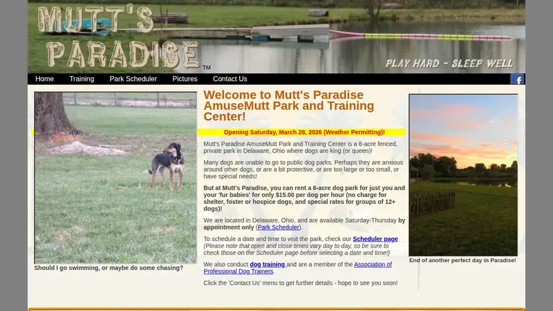 Mutt's Paradise AmuseMutt Park & Dog Training Center preview