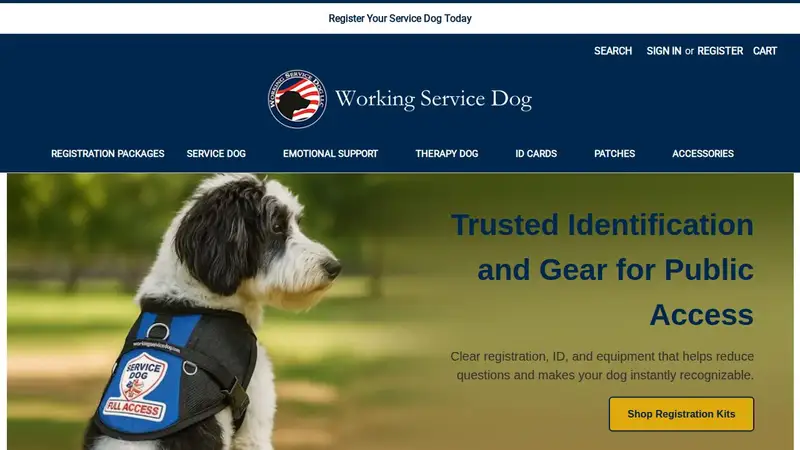 Working Service Dog preview
