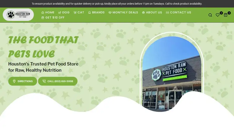 Houston Raw Pet Food (in Store Pickup And Delivery) preview
