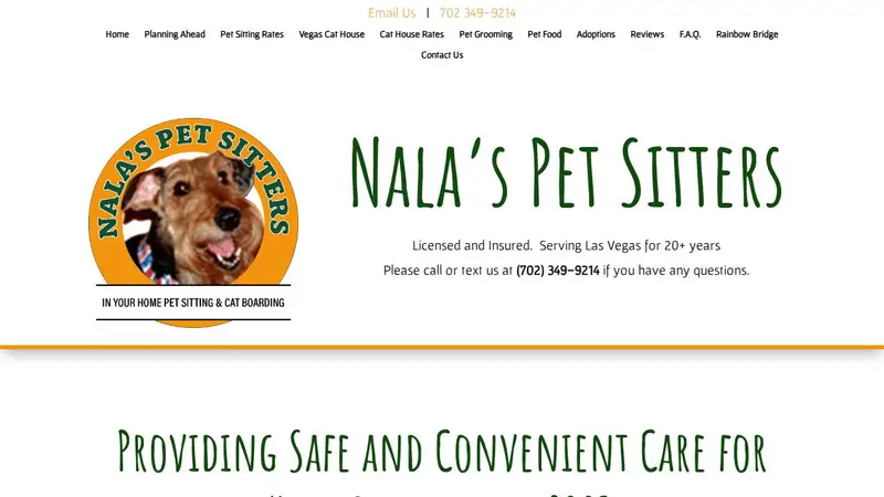 Nala's Pet Sitters preview