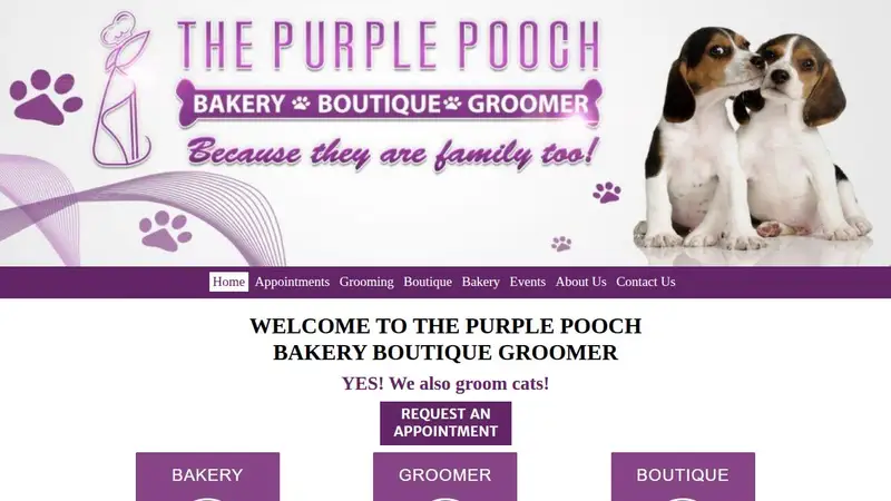 The Purple Pooch Bakery Boutique Groomer preview