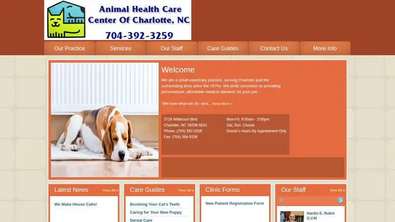 Animal Healthcare Center of Charlotte, NC preview