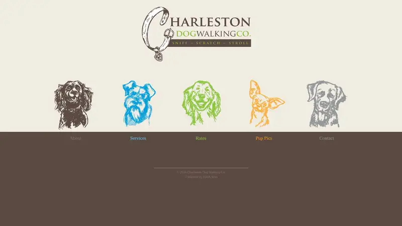 Charleston Dog Walking Co. preview