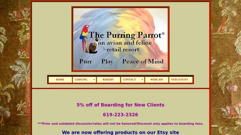 The Purring Parrot preview