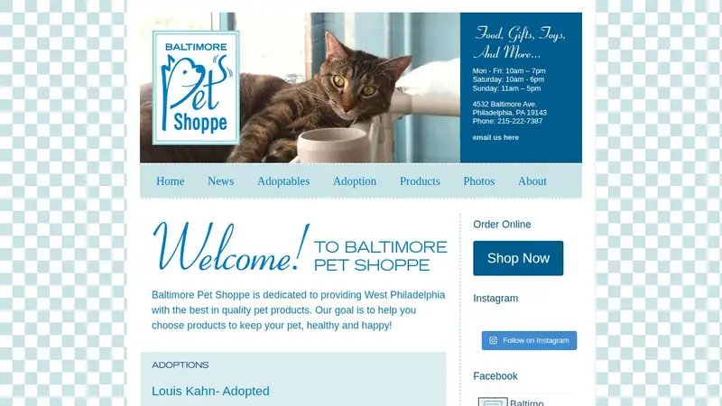 Baltimore Pet Shoppe preview