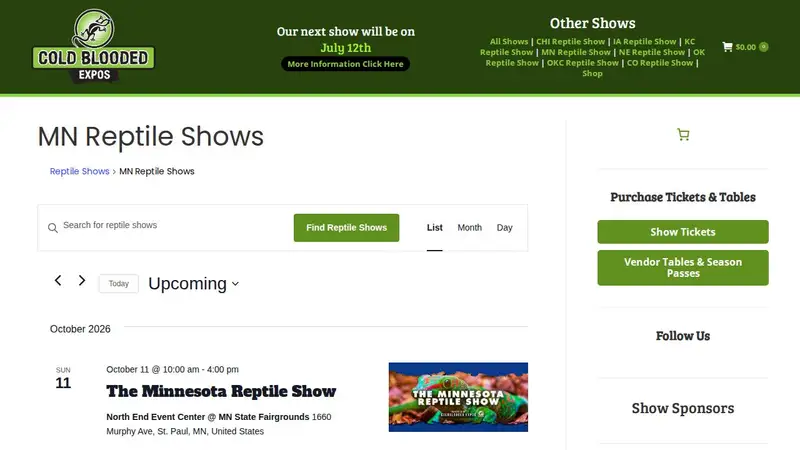 The Minnesota Reptile Show preview