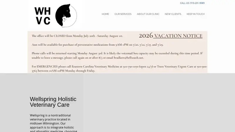 Wellspring Holistic Veterinary Care preview