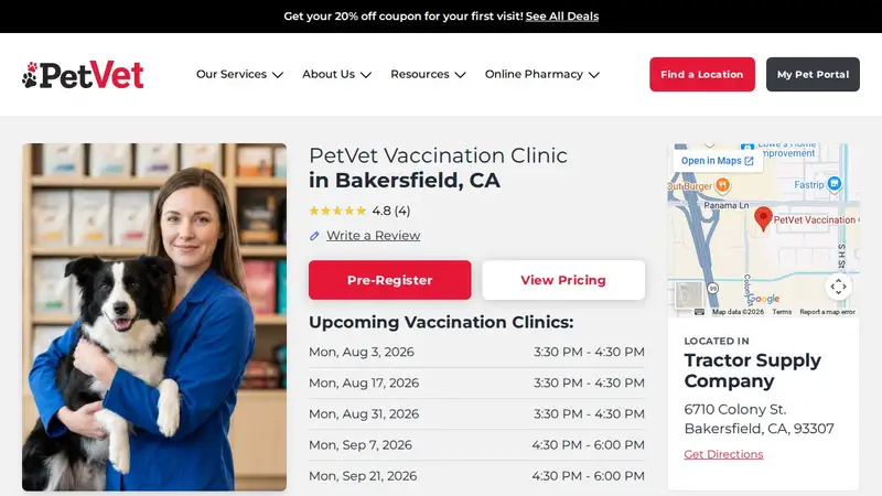 PetVet Vaccination Clinic preview