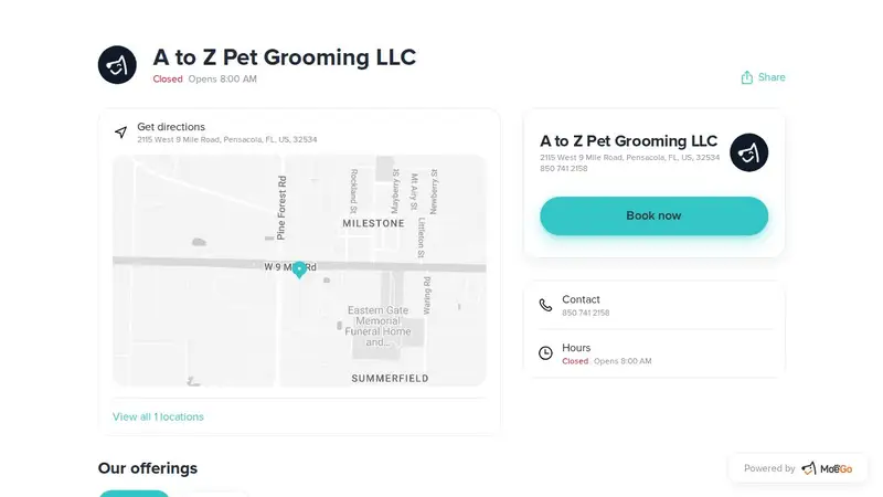 A to Z Pet Grooming preview