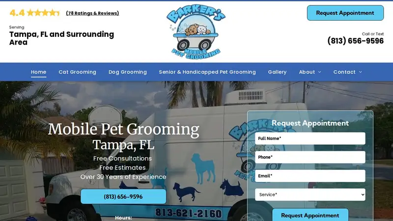 Barker's Mobile Pet Grooming preview