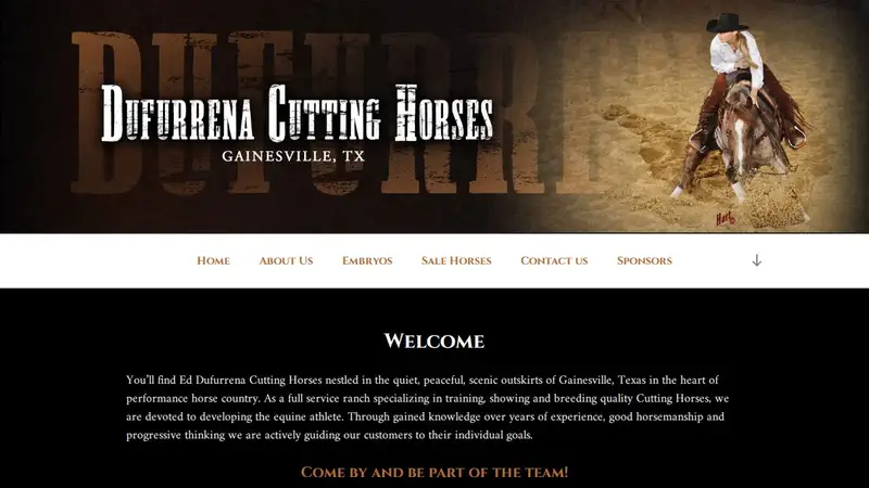 Dufurrena Cutting Horses preview