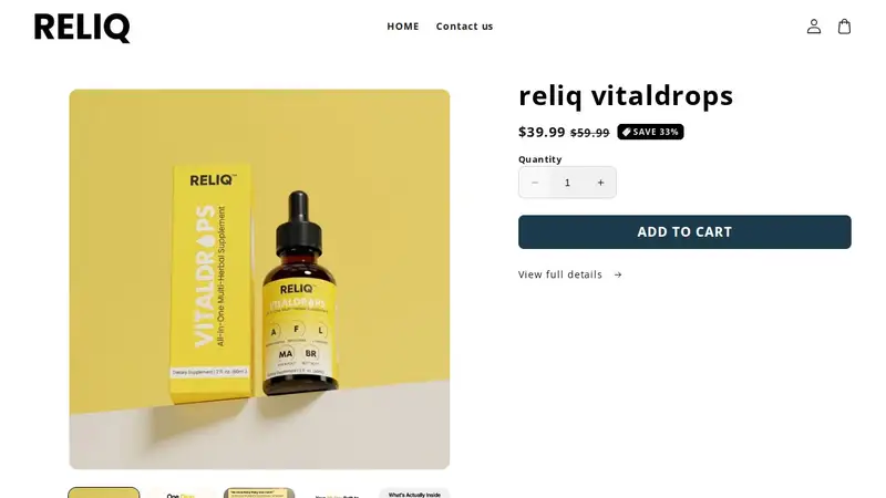 Reliq preview